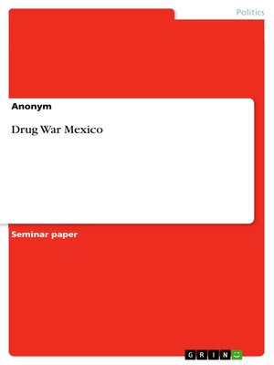 cover image of Drug War Mexico